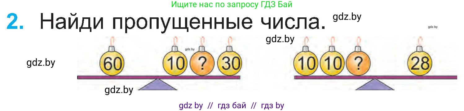 Математика, 2 класс Учебник, авторы: Муравьева Галина Леонидовна, Урбан Мария Анатольевна, издательство Академия образования, Минск, 2025, сиреневого цвета, Часть 1, страница 106, номер 2, Условие 2025