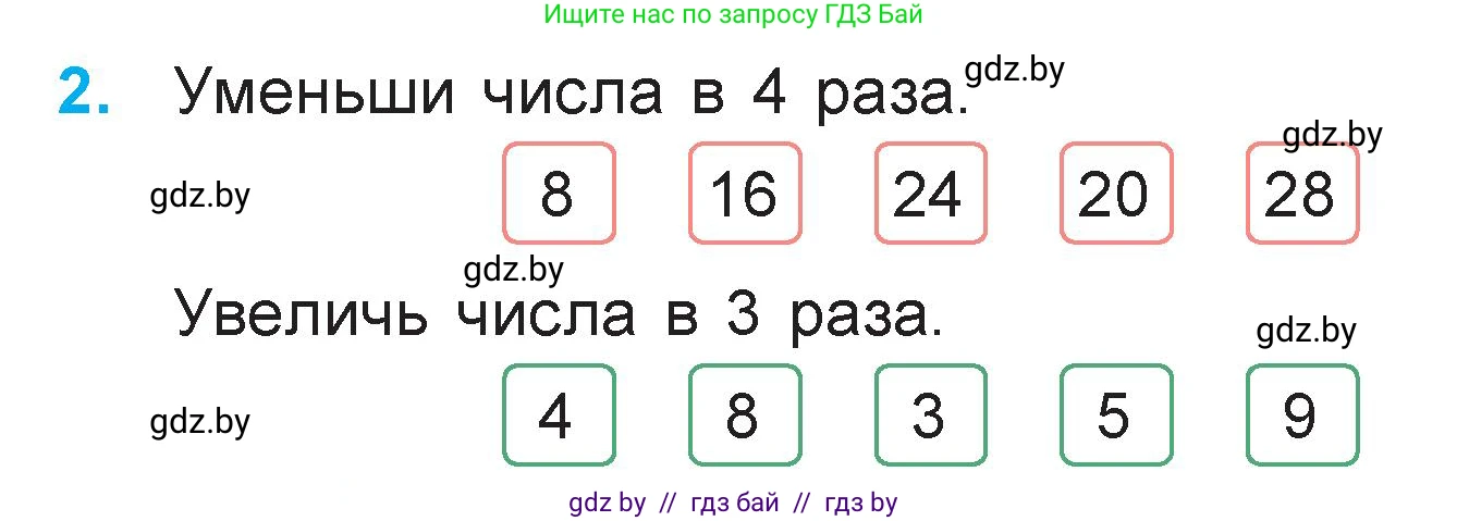 Математика, 3 класс Учебник, авторы: Муравьева Галина Леонидовна, Урбан Мария Анатольевна, издательство Академия образования, Минск, 2026, оранжевого цвета, страница 40, номер 2, Условие