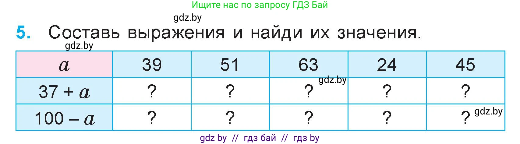 Математика, 3 класс Учебник, авторы: Муравьева Галина Леонидовна, Урбан Мария Анатольевна, издательство Академия образования, Минск, 2026, оранжевого цвета, страница 68, номер 5, Условие