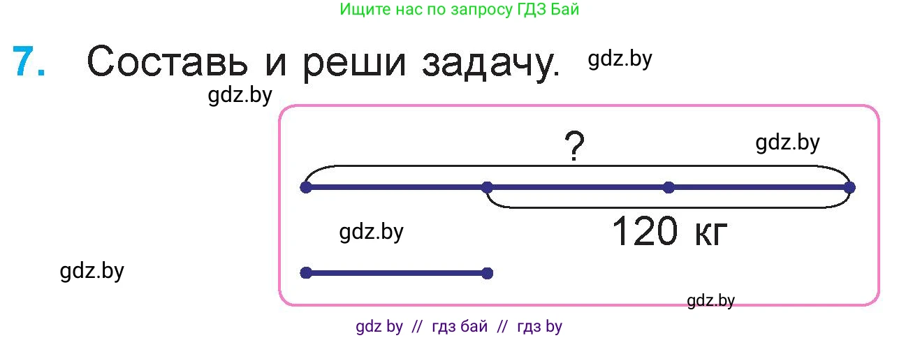Математика, 3 класс Учебник, авторы: Муравьева Галина Леонидовна, Урбан Мария Анатольевна, издательство Национальный институт образования, Минск, 2021, оранжевого цвета, Часть 2, страница 39, номер 7, Условие