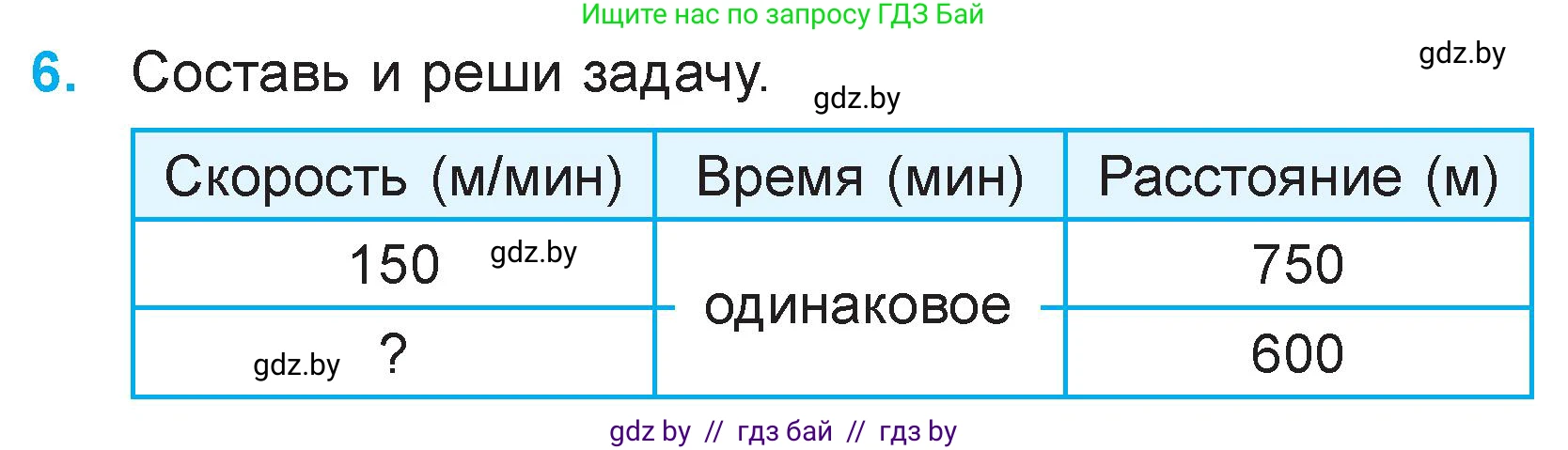 Математика, 3 класс Учебник, авторы: Муравьева Галина Леонидовна, Урбан Мария Анатольевна, издательство Национальный институт образования, Минск, 2021, оранжевого цвета, Часть 2, страница 73, номер 6, Условие