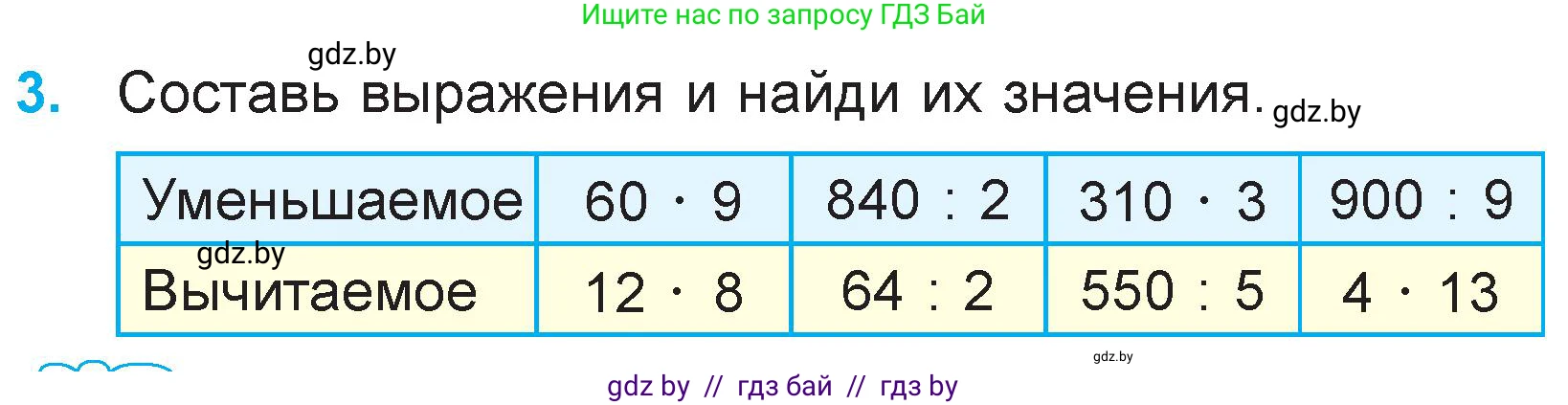 Математика, 3 класс Учебник, авторы: Муравьева Галина Леонидовна, Урбан Мария Анатольевна, издательство Национальный институт образования, Минск, 2021, оранжевого цвета, Часть 2, страница 82, номер 3, Условие