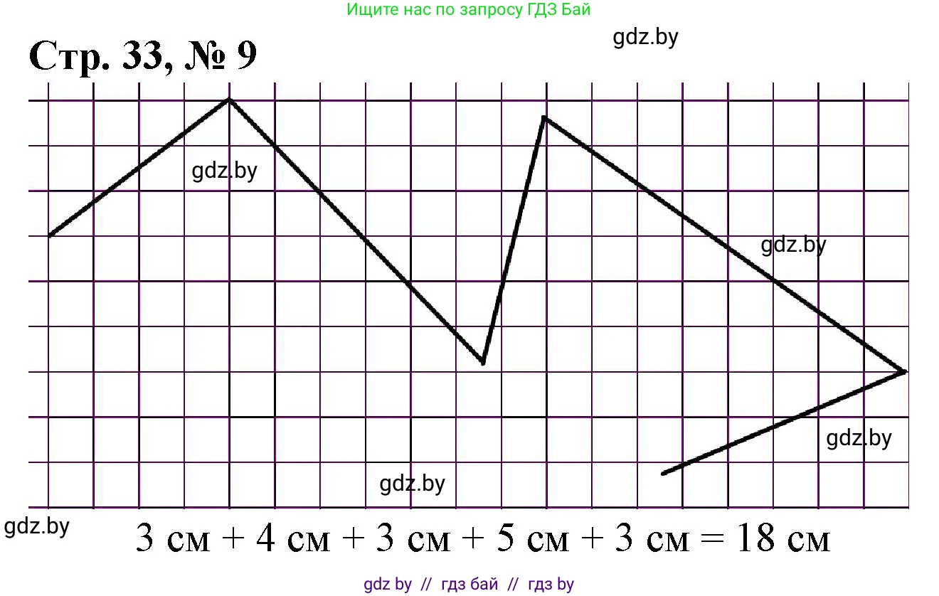 Математика, 3 класс Учебник, авторы: Муравьева Галина Леонидовна, Урбан Мария Анатольевна, издательство Национальный институт образования, Минск, 2021, оранжевого цвета, Часть 1, страница 33, номер 9, Решение 3