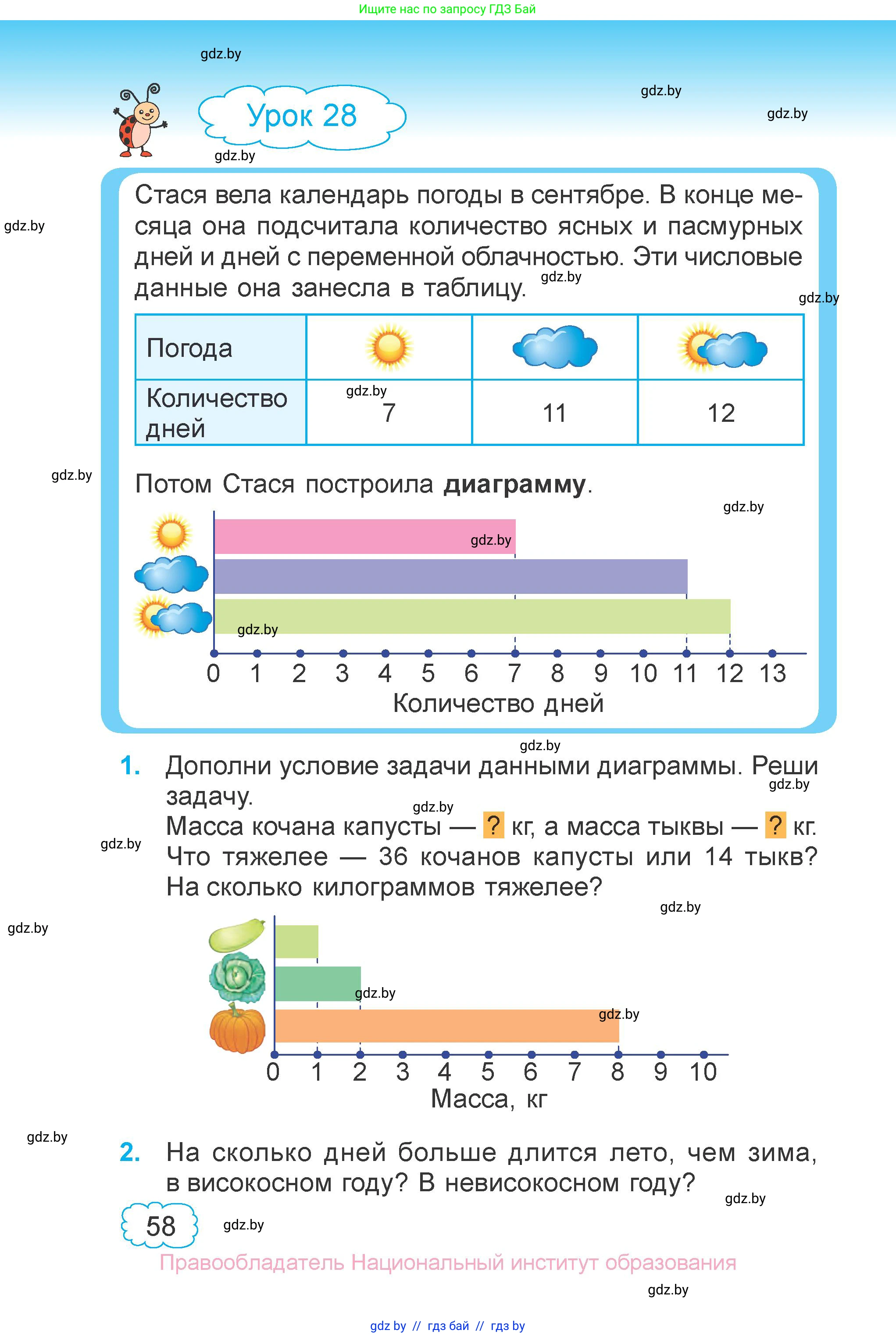 Математика, 4 класс Учебник, авторы: Муравьева Галина Леонидовна, Урбан Мария Анатольевна, издательство Национальный институт образования, Минск, 2022, розового цвета, Часть 1, страница 58