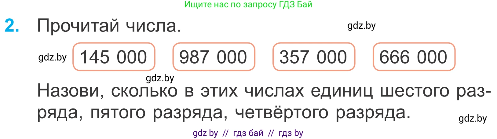 Математика, 4 класс Учебник, авторы: Муравьева Галина Леонидовна, Урбан Мария Анатольевна, издательство Национальный институт образования, Минск, 2022, розового цвета, Часть 1, страница 25, номер 2, Условие