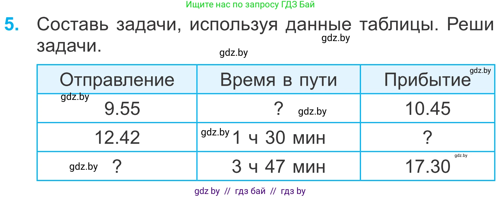 Математика, 4 класс Учебник, авторы: Муравьева Галина Леонидовна, Урбан Мария Анатольевна, издательство Национальный институт образования, Минск, 2022, розового цвета, Часть 2, страница 102, номер 5, Условие