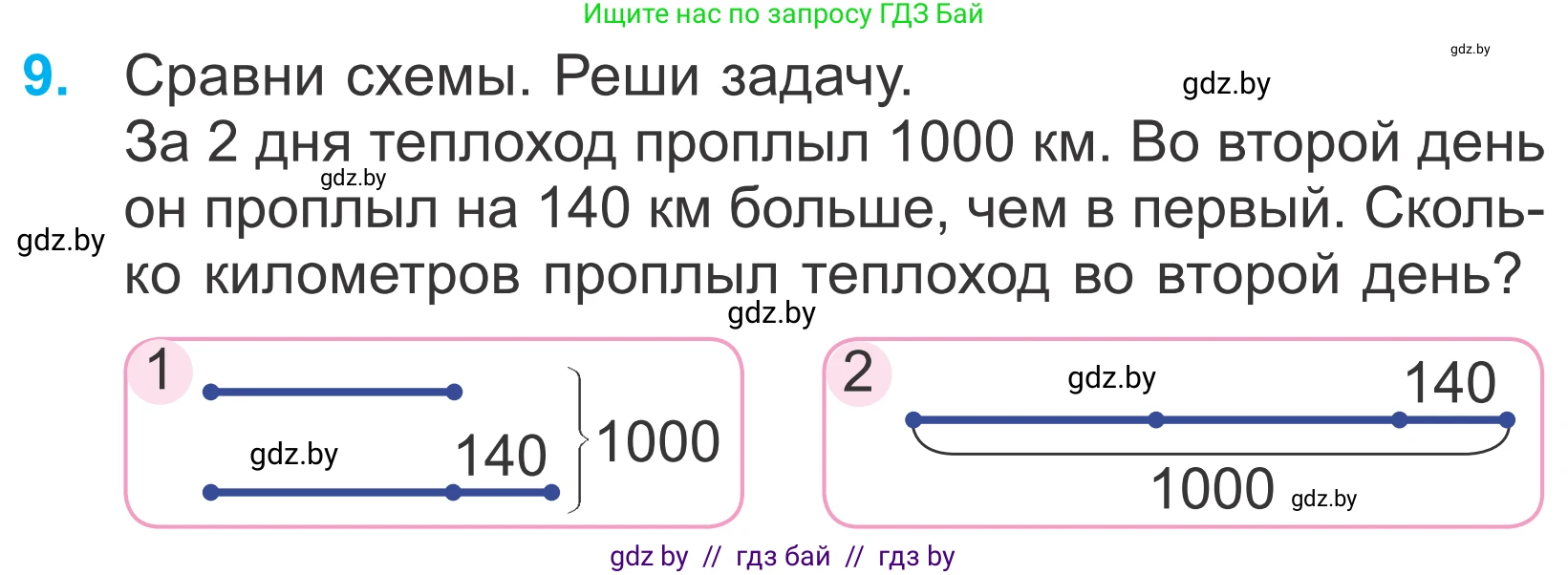 Математика, 4 класс Учебник, авторы: Муравьева Галина Леонидовна, Урбан Мария Анатольевна, издательство Национальный институт образования, Минск, 2022, розового цвета, Часть 1, страница 37, номер 9, Условие