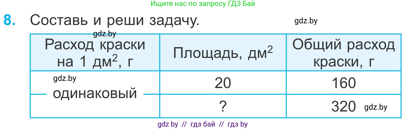 Математика, 4 класс Учебник, авторы: Муравьева Галина Леонидовна, Урбан Мария Анатольевна, издательство Национальный институт образования, Минск, 2022, розового цвета, Часть 1, страница 135, номер 8, Условие