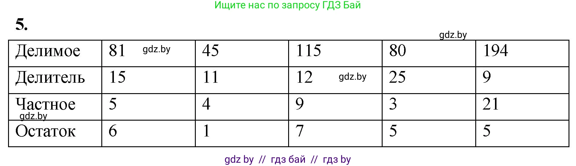 Математика, 4 класс Учебник, авторы: Муравьева Галина Леонидовна, Урбан Мария Анатольевна, издательство Национальный институт образования, Минск, 2022, розового цвета, Часть 1, страница 107, номер 5, Решение 2