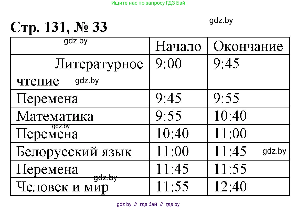 Математика, 4 класс Учебник, авторы: Муравьева Галина Леонидовна, Урбан Мария Анатольевна, издательство Национальный институт образования, Минск, 2022, розового цвета, Часть 2, страница 131, номер 33, Решение 3