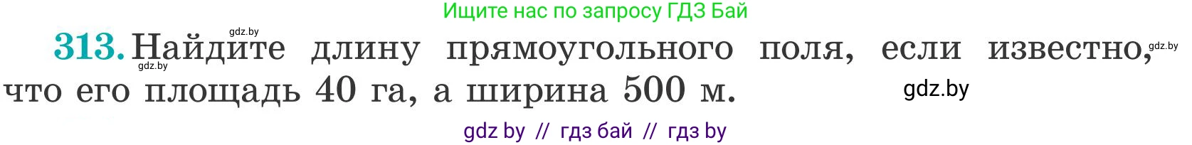 Математика, 5 класс Учебник, авторы: Герасимов Валерий Дмитриевич, Пирютко Ольга Николаевна, Лобанов Александр Павлович, издательство Адукацыя i выхаванне, Минск, 2025, белого цвета, Часть 2, страница 94, номер 313, Условие 2025
