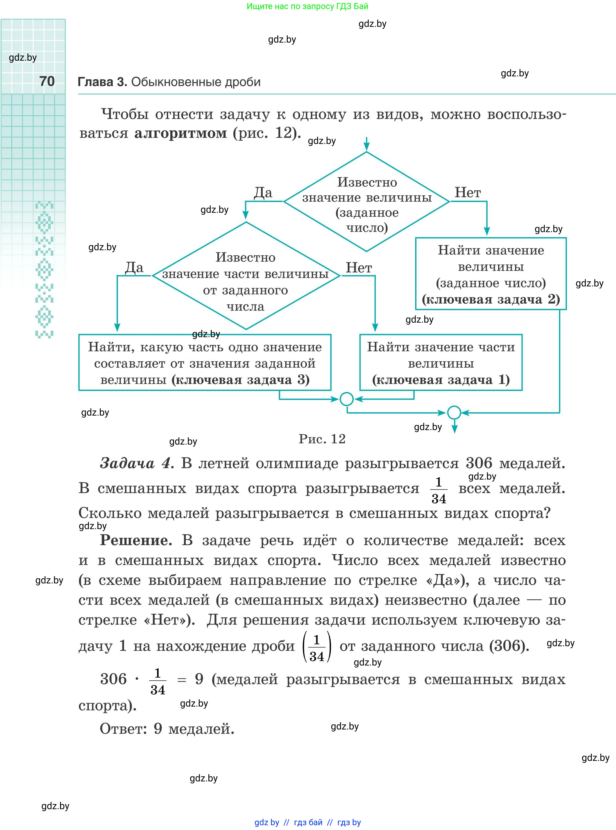 Математика, 5 класс Учебник, авторы: Герасимов Валерий Дмитриевич, Пирютко Ольга Николаевна, Лобанов Александр Павлович, издательство Адукацыя i выхаванне, Минск, 2025, белого цвета, страница 70