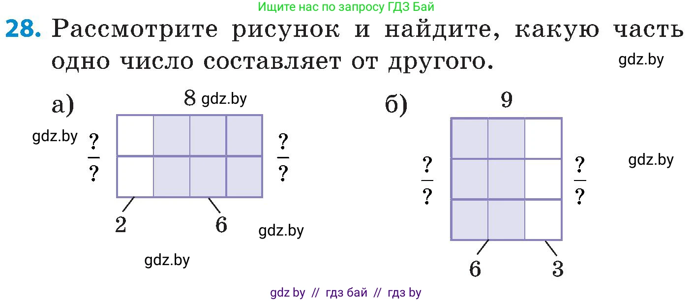 Математика, 5 класс Сборник задач, авторы: Пирютко Ольга Николаевна, Терешко Оксана Александровна, Герасимов Валерий Дмитриевич, издательство Адукацыя i выхаванне, Минск, 2019, белого цвета, страница 103, номер 28, Условие