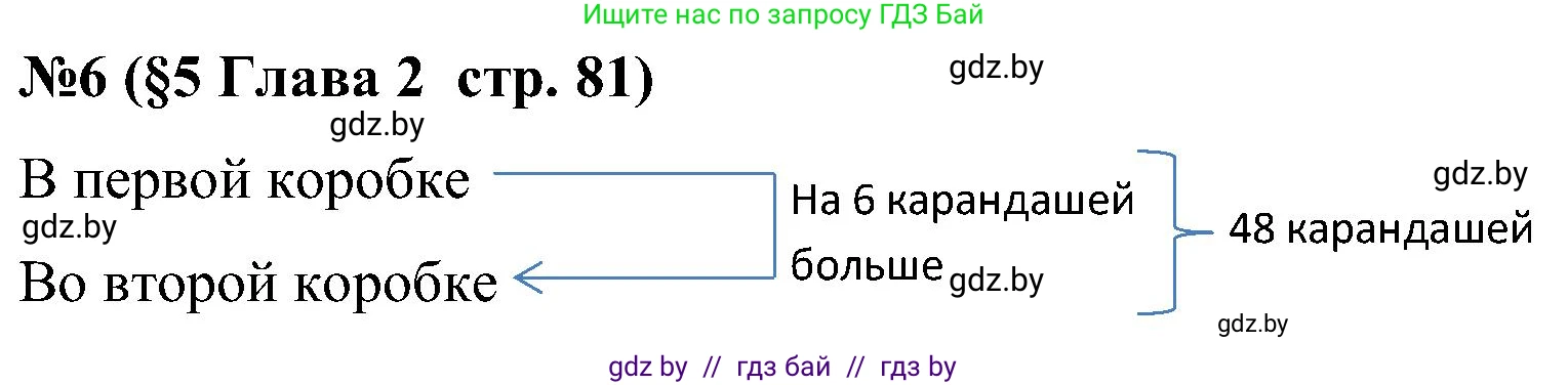 Математика, 5 класс Сборник задач, авторы: Пирютко Ольга Николаевна, Терешко Оксана Александровна, Герасимов Валерий Дмитриевич, издательство Адукацыя i выхаванне, Минск, 2019, белого цвета, страница 81, номер 6, Решение