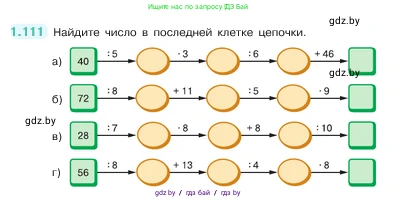 Математика, 5 класс Учебник, авторы: Виленкин Наум Яковлевич, Жохов Владимир Иванович, Чесноков Александр Семёнович, Александрова Лилия Александровна, Шварцбурд Семён Исаакович, издательство Просвещение, Москва, 2023, белого цвета, Часть 1, страница 25, номер 1.111, Условие