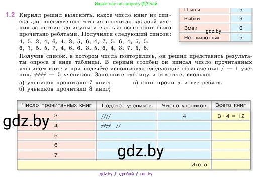 Математика, 5 класс Учебник, авторы: Виленкин Наум Яковлевич, Жохов Владимир Иванович, Чесноков Александр Семёнович, Александрова Лилия Александровна, Шварцбурд Семён Исаакович, издательство Просвещение, Москва, 2023, белого цвета, Часть 1, страница 9, номер 1.2, Условие