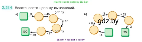 Математика, 5 класс Учебник, авторы: Виленкин Наум Яковлевич, Жохов Владимир Иванович, Чесноков Александр Семёнович, Александрова Лилия Александровна, Шварцбурд Семён Исаакович, издательство Просвещение, Москва, 2023, белого цвета, Часть 1, страница 73, номер 2.214, Условие