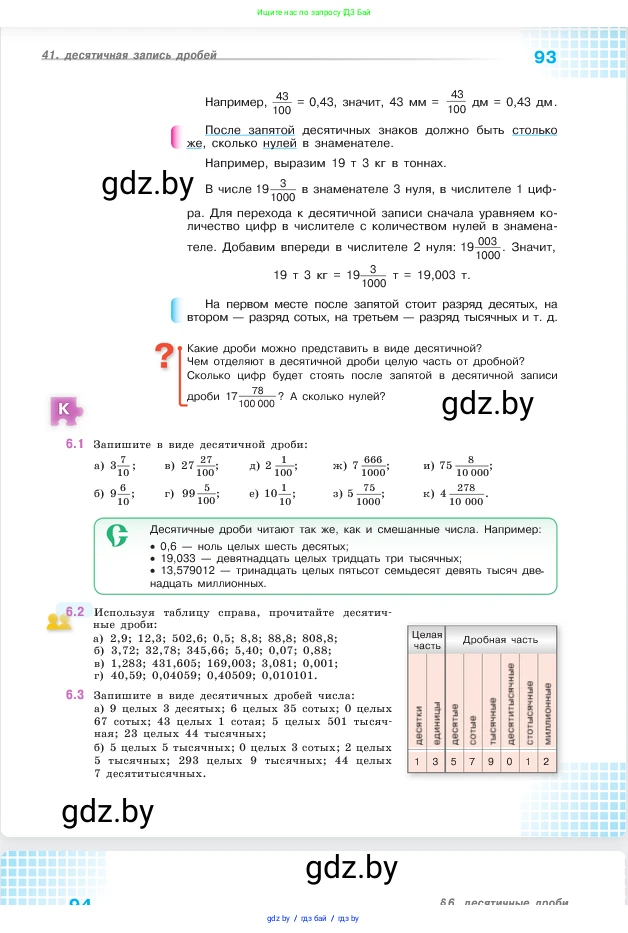 Математика, 5 класс Учебник, авторы: Виленкин Наум Яковлевич, Жохов Владимир Иванович, Чесноков Александр Семёнович, Александрова Лилия Александровна, Шварцбурд Семён Исаакович, издательство Просвещение, Москва, 2023, белого цвета, Часть 2, страница 93