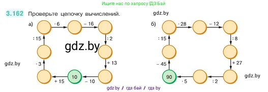 Математика, 5 класс Учебник, авторы: Виленкин Наум Яковлевич, Жохов Владимир Иванович, Чесноков Александр Семёнович, Александрова Лилия Александровна, Шварцбурд Семён Исаакович, издательство Просвещение, Москва, 2023, белого цвета, Часть 1, страница 96, номер 3.162, Условие