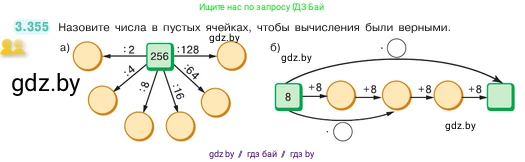 Математика, 5 класс Учебник, авторы: Виленкин Наум Яковлевич, Жохов Владимир Иванович, Чесноков Александр Семёнович, Александрова Лилия Александровна, Шварцбурд Семён Исаакович, издательство Просвещение, Москва, 2023, белого цвета, Часть 1, страница 120, номер 3.355, Условие