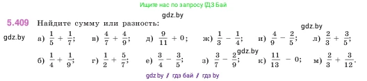 Математика, 5 класс Учебник, авторы: Виленкин Наум Яковлевич, Жохов Владимир Иванович, Чесноков Александр Семёнович, Александрова Лилия Александровна, Шварцбурд Семён Исаакович, издательство Просвещение, Москва, 2023, белого цвета, Часть 2, страница 68, номер 5.409, Условие