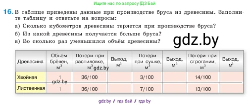 Математика, 5 класс Учебник, авторы: Виленкин Наум Яковлевич, Жохов Владимир Иванович, Чесноков Александр Семёнович, Александрова Лилия Александровна, Шварцбурд Семён Исаакович, издательство Просвещение, Москва, 2023, белого цвета, Часть 2, страница 91, номер 16, Условие