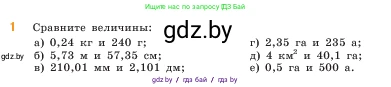 Математика, 5 класс Учебник, авторы: Виленкин Наум Яковлевич, Жохов Владимир Иванович, Чесноков Александр Семёнович, Александрова Лилия Александровна, Шварцбурд Семён Исаакович, издательство Просвещение, Москва, 2023, белого цвета, Часть 2, страница 103, номер 1, Условие