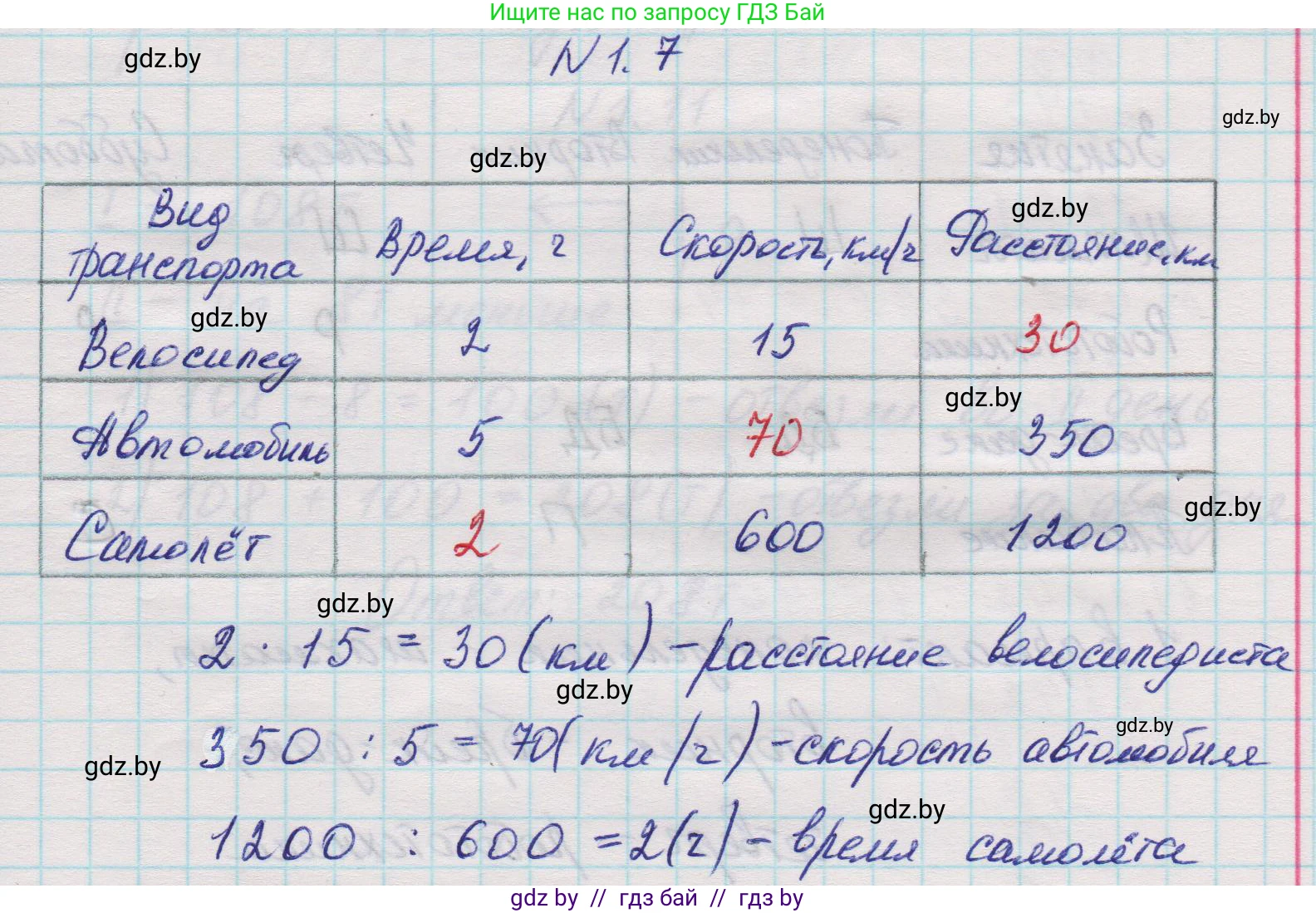 Математика, 5 класс Учебник, авторы: Виленкин Наум Яковлевич, Жохов Владимир Иванович, Чесноков Александр Семёнович, Александрова Лилия Александровна, Шварцбурд Семён Исаакович, издательство Просвещение, Москва, 2023, белого цвета, Часть 1, страница 10, номер 1.7, Решение 1