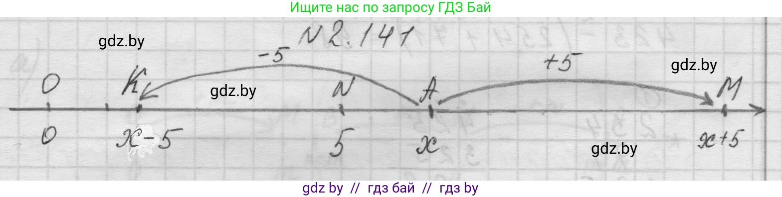 Математика, 5 класс Учебник, авторы: Виленкин Наум Яковлевич, Жохов Владимир Иванович, Чесноков Александр Семёнович, Александрова Лилия Александровна, Шварцбурд Семён Исаакович, издательство Просвещение, Москва, 2023, белого цвета, Часть 1, страница 63, номер 2.141, Решение 1