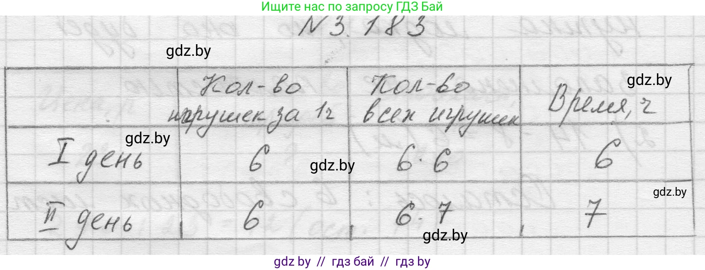 Математика, 5 класс Учебник, авторы: Виленкин Наум Яковлевич, Жохов Владимир Иванович, Чесноков Александр Семёнович, Александрова Лилия Александровна, Шварцбурд Семён Исаакович, издательство Просвещение, Москва, 2023, белого цвета, Часть 1, страница 100, номер 3.183, Решение 1