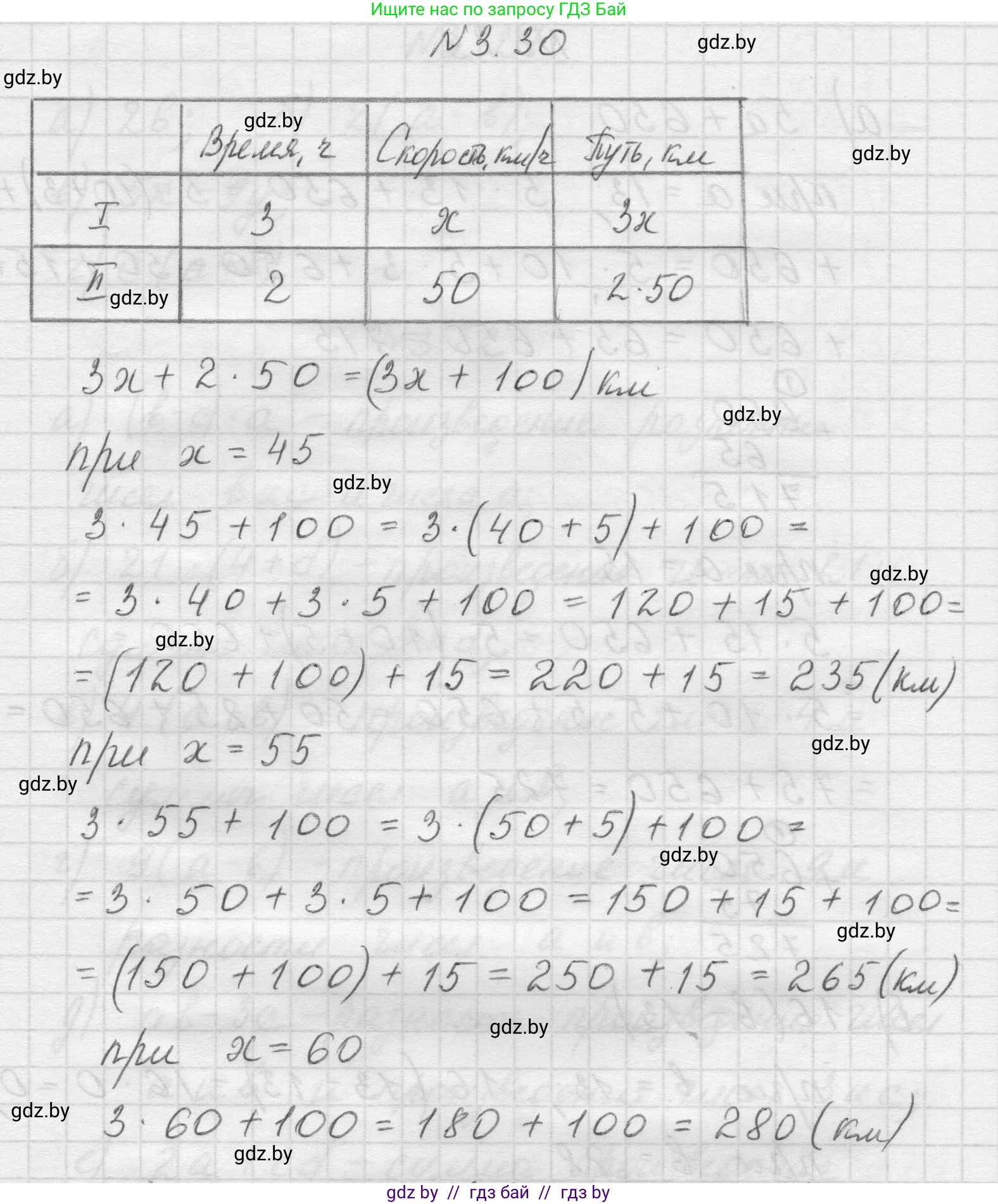 Математика, 5 класс Учебник, авторы: Виленкин Наум Яковлевич, Жохов Владимир Иванович, Чесноков Александр Семёнович, Александрова Лилия Александровна, Шварцбурд Семён Исаакович, издательство Просвещение, Москва, 2023, белого цвета, Часть 1, страница 82, номер 3.30, Решение 1