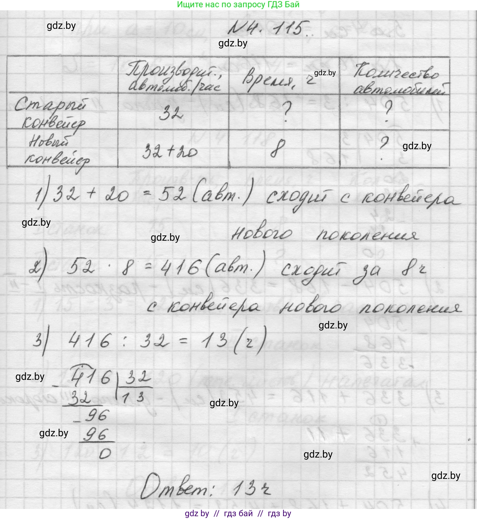 Математика, 5 класс Учебник, авторы: Виленкин Наум Яковлевич, Жохов Владимир Иванович, Чесноков Александр Семёнович, Александрова Лилия Александровна, Шварцбурд Семён Исаакович, издательство Просвещение, Москва, 2023, белого цвета, Часть 1, страница 145, номер 4.115, Решение 1
