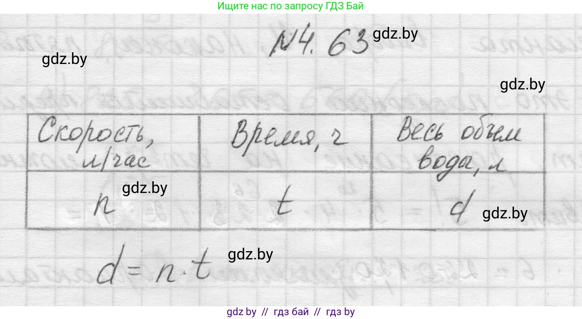 Математика, 5 класс Учебник, авторы: Виленкин Наум Яковлевич, Жохов Владимир Иванович, Чесноков Александр Семёнович, Александрова Лилия Александровна, Шварцбурд Семён Исаакович, издательство Просвещение, Москва, 2023, белого цвета, Часть 1, страница 139, номер 4.63, Решение 1