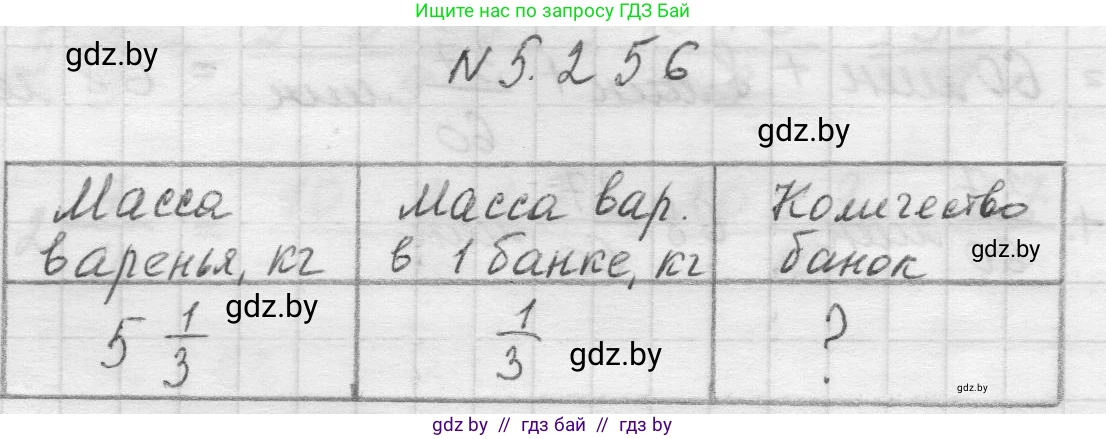 Математика, 5 класс Учебник, авторы: Виленкин Наум Яковлевич, Жохов Владимир Иванович, Чесноков Александр Семёнович, Александрова Лилия Александровна, Шварцбурд Семён Исаакович, издательство Просвещение, Москва, 2023, белого цвета, Часть 2, страница 44, номер 5.256, Решение 1