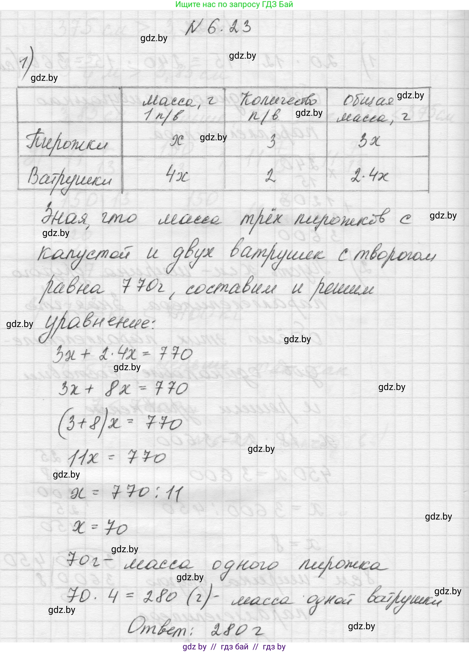 Математика, 5 класс Учебник, авторы: Виленкин Наум Яковлевич, Жохов Владимир Иванович, Чесноков Александр Семёнович, Александрова Лилия Александровна, Шварцбурд Семён Исаакович, издательство Просвещение, Москва, 2023, белого цвета, Часть 2, страница 95, номер 6.23, Решение 1