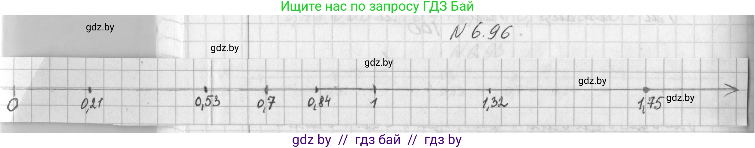 Математика, 5 класс Учебник, авторы: Виленкин Наум Яковлевич, Жохов Владимир Иванович, Чесноков Александр Семёнович, Александрова Лилия Александровна, Шварцбурд Семён Исаакович, издательство Просвещение, Москва, 2023, белого цвета, Часть 2, страница 106, номер 6.96, Решение 1