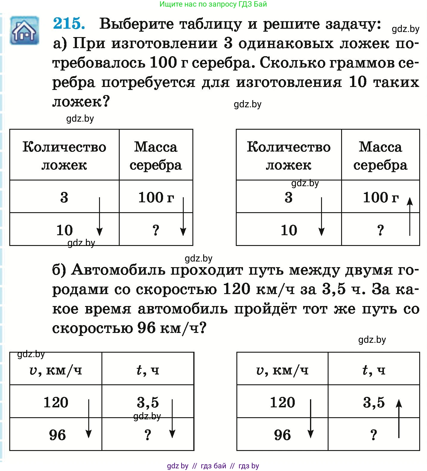 Математика, 6 класс Учебник, авторы: Герасимов Валерий Дмитриевич, Пирютко Ольга Николаевна, издательство Адукацыя i выхаванне, Минск, 2022, белого цвета, страница 134, номер 215, Условие