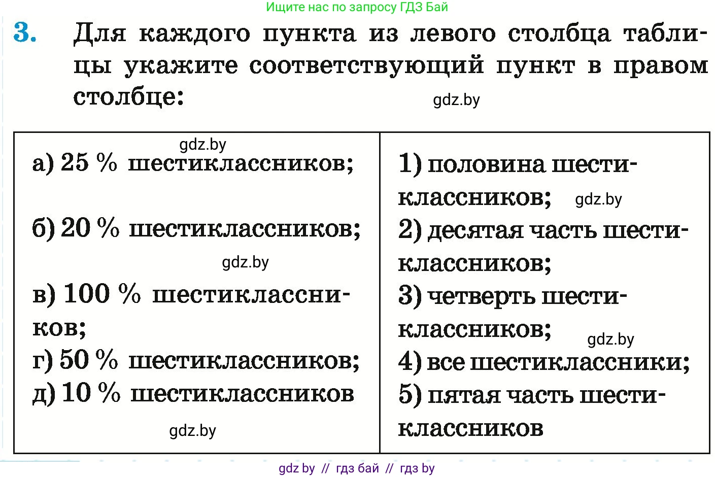 Математика, 6 класс Учебник, авторы: Герасимов Валерий Дмитриевич, Пирютко Ольга Николаевна, издательство Адукацыя i выхаванне, Минск, 2022, белого цвета, страница 88, номер 3, Условие