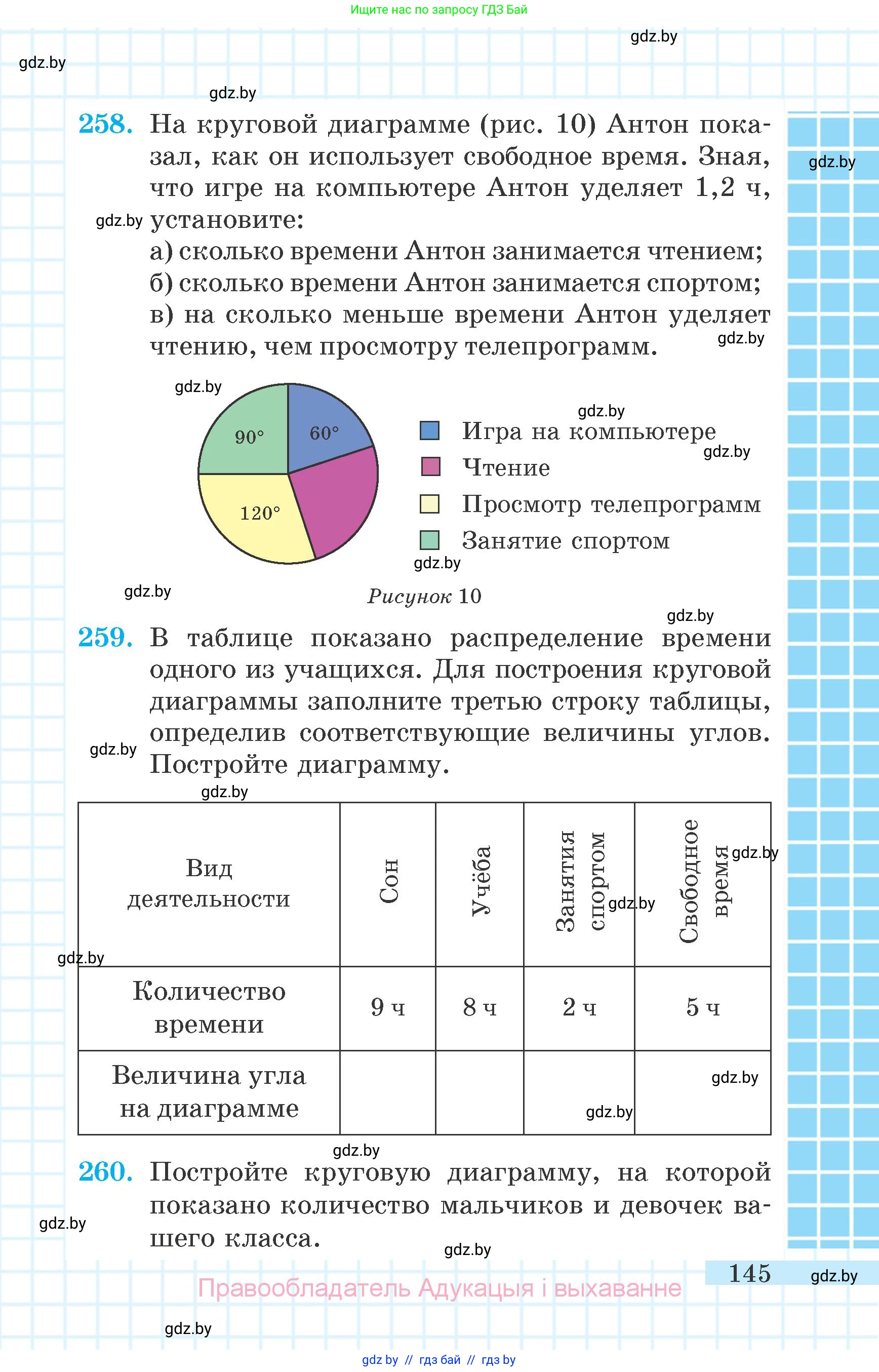 Математика, 6 класс Учебник, авторы: Герасимов Валерий Дмитриевич, Пирютко Ольга Николаевна, издательство Адукацыя i выхаванне, Минск, 2022, белого цвета, страница 145