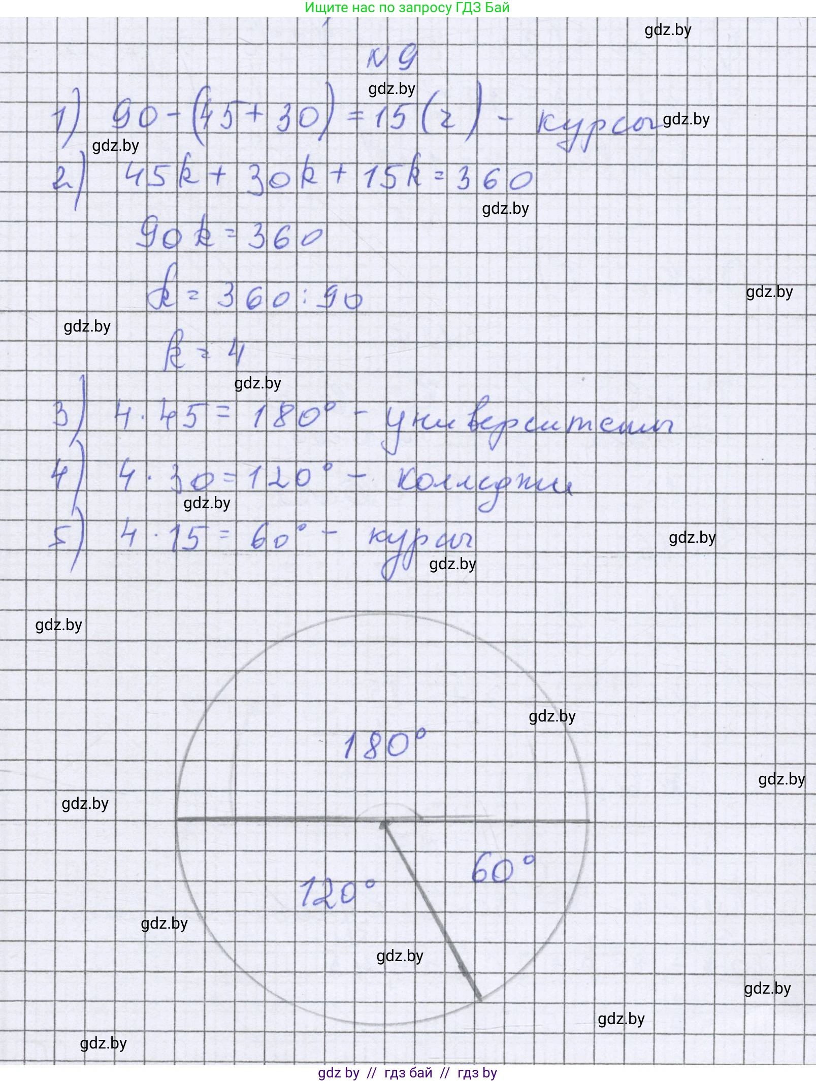 Математика, 6 класс Учебник, авторы: Герасимов Валерий Дмитриевич, Пирютко Ольга Николаевна, издательство Адукацыя i выхаванне, Минск, 2022, белого цвета, страница 150, номер 9, Решение