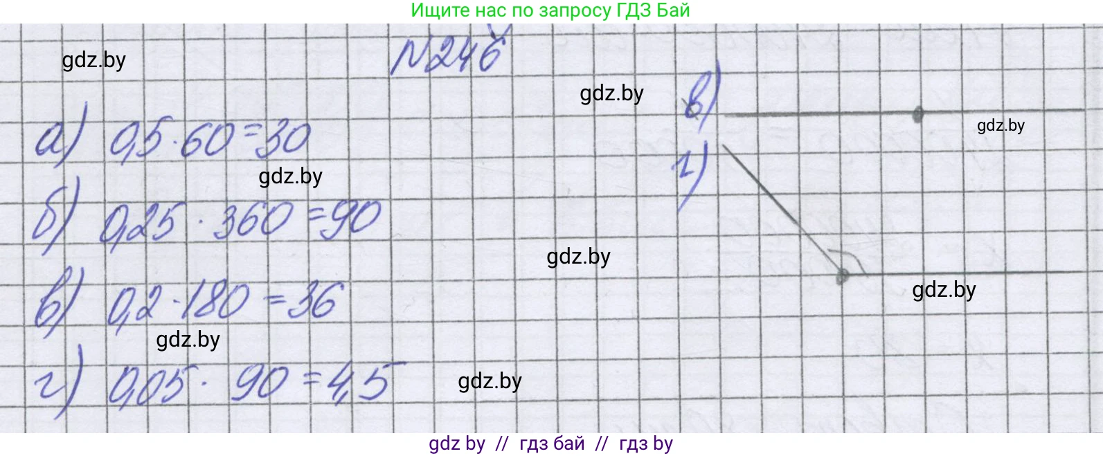 Математика, 6 класс Учебник, авторы: Герасимов Валерий Дмитриевич, Пирютко Ольга Николаевна, издательство Адукацыя i выхаванне, Минск, 2022, белого цвета, страница 140, номер 246, Решение