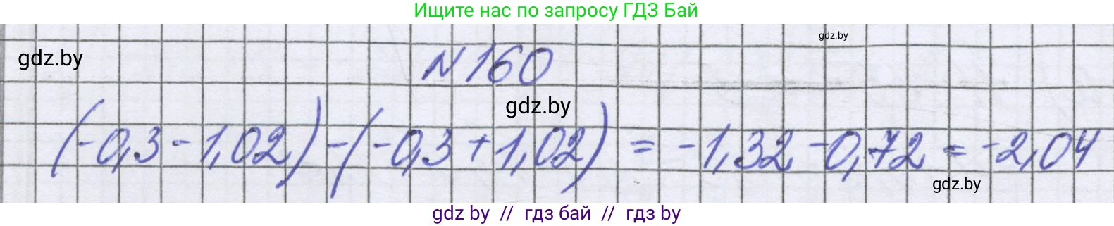 Математика, 6 класс Учебник, авторы: Герасимов Валерий Дмитриевич, Пирютко Ольга Николаевна, издательство Адукацыя i выхаванне, Минск, 2022, белого цвета, страница 213, номер 160, Решение