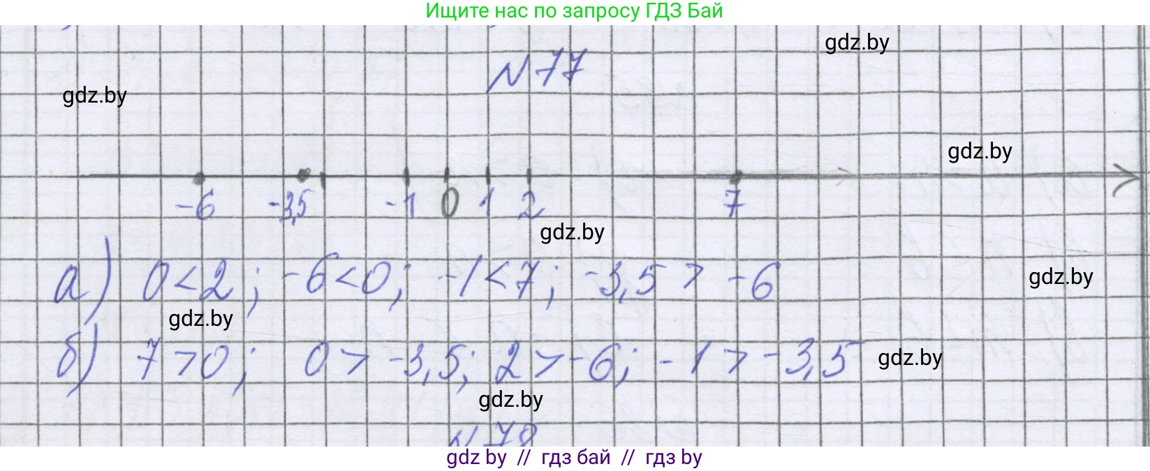 Математика, 6 класс Учебник, авторы: Герасимов Валерий Дмитриевич, Пирютко Ольга Николаевна, издательство Адукацыя i выхаванне, Минск, 2022, белого цвета, страница 194, номер 77, Решение