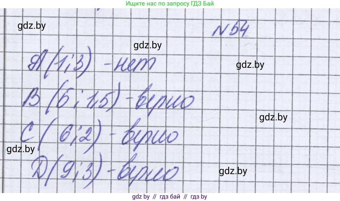 Математика, 6 класс Учебник, авторы: Герасимов Валерий Дмитриевич, Пирютко Ольга Николаевна, издательство Адукацыя i выхаванне, Минск, 2022, белого цвета, страница 268, номер 54, Решение