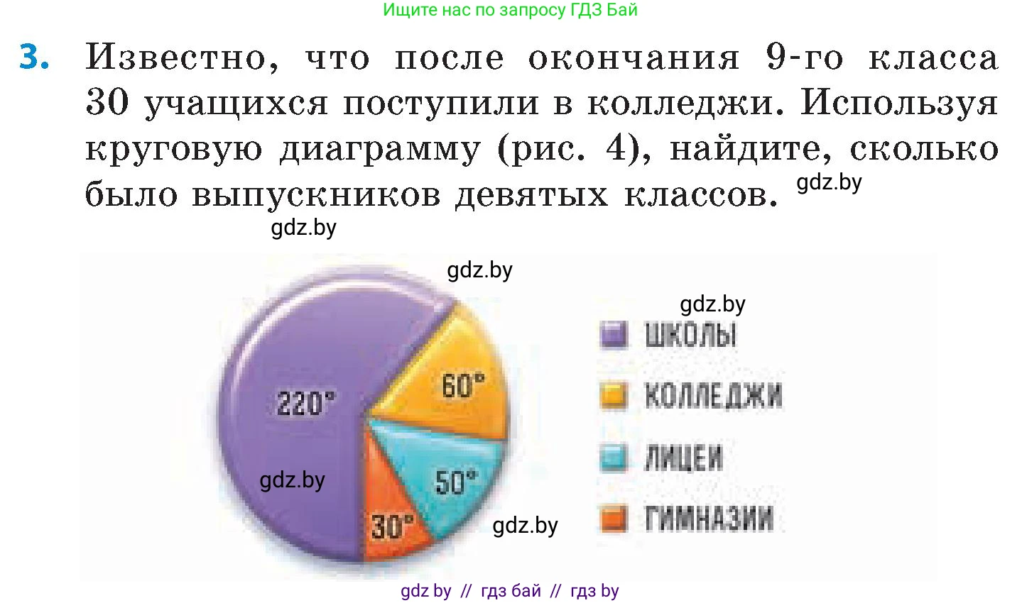 Математика, 6 класс Сборник задач, авторы: Пирютко Ольга Николаевна, Терешко Оксана Александровна, издательство Адукацыя i выхаванне, Минск, 2020, салатового цвета, страница 46, номер 3, Условие