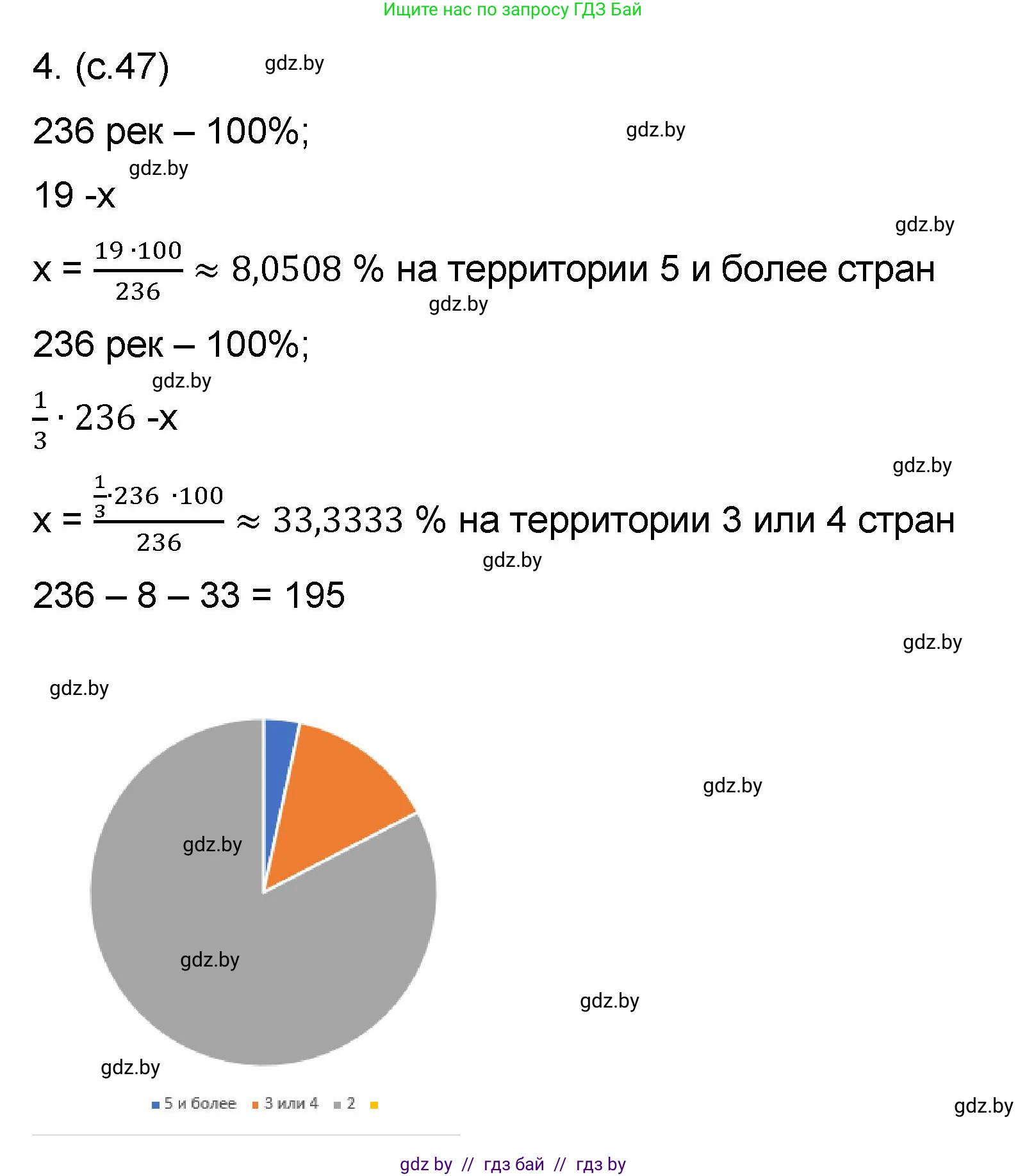 Математика, 6 класс Сборник задач, авторы: Пирютко Ольга Николаевна, Терешко Оксана Александровна, издательство Адукацыя i выхаванне, Минск, 2020, салатового цвета, страница 47, номер 4, Решение