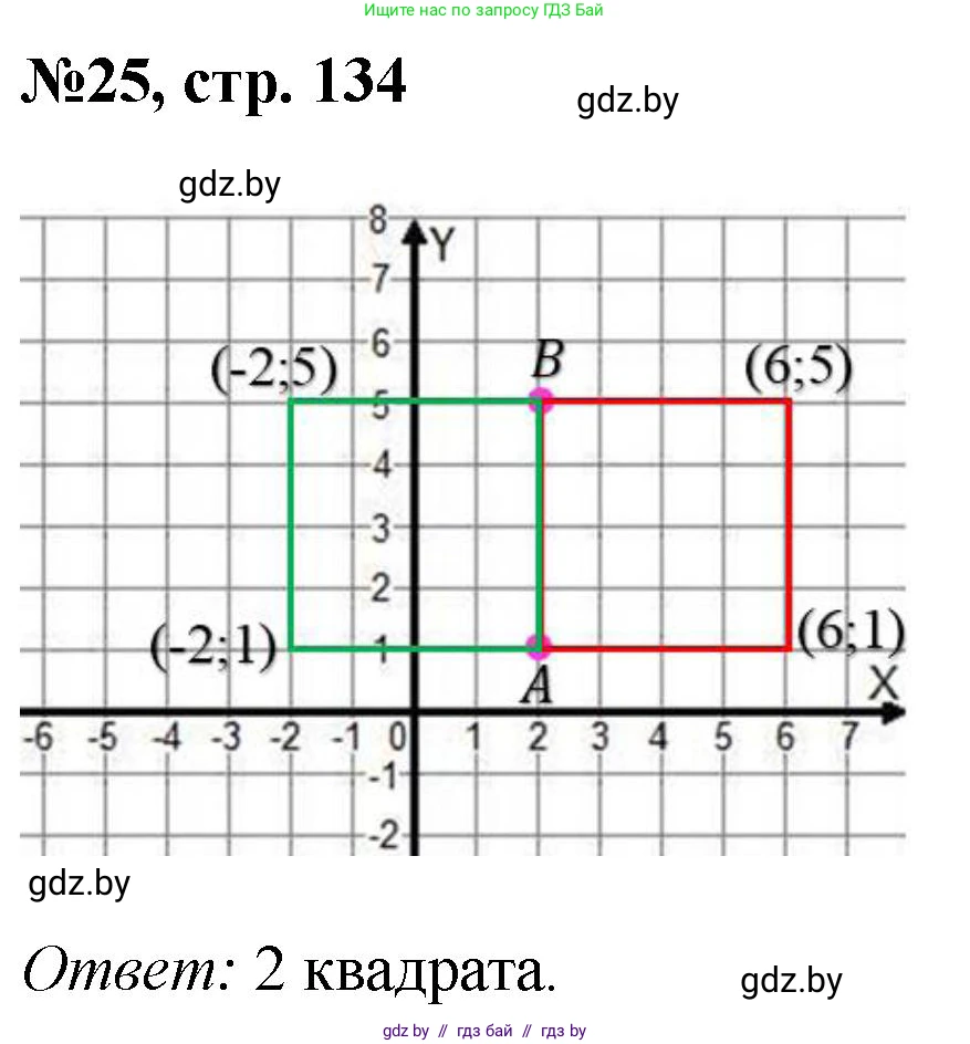 Математика, 6 класс Сборник задач, авторы: Пирютко Ольга Николаевна, Терешко Оксана Александровна, издательство Адукацыя i выхаванне, Минск, 2020, салатового цвета, страница 134, номер 25, Решение