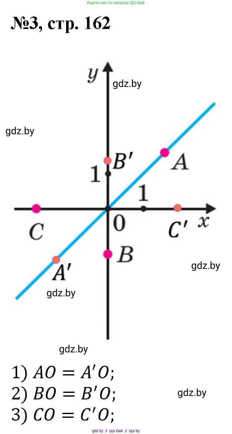 Математика, 6 класс Сборник задач, авторы: Пирютко Ольга Николаевна, Терешко Оксана Александровна, издательство Адукацыя i выхаванне, Минск, 2020, салатового цвета, страница 162, номер 3, Решение