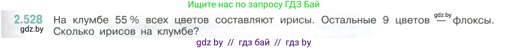 Математика, 6 класс Учебник, авторы: Виленкин Наум Яковлевич, Жохов Владимир Иванович, Чесноков Александр Семёнович, Александрова Лилия Александровна, Шварцбурд Семён Исаакович, издательство Просвещение, Москва, 2023, белого цвета, Часть 1, страница 113, номер 2.528, Условие