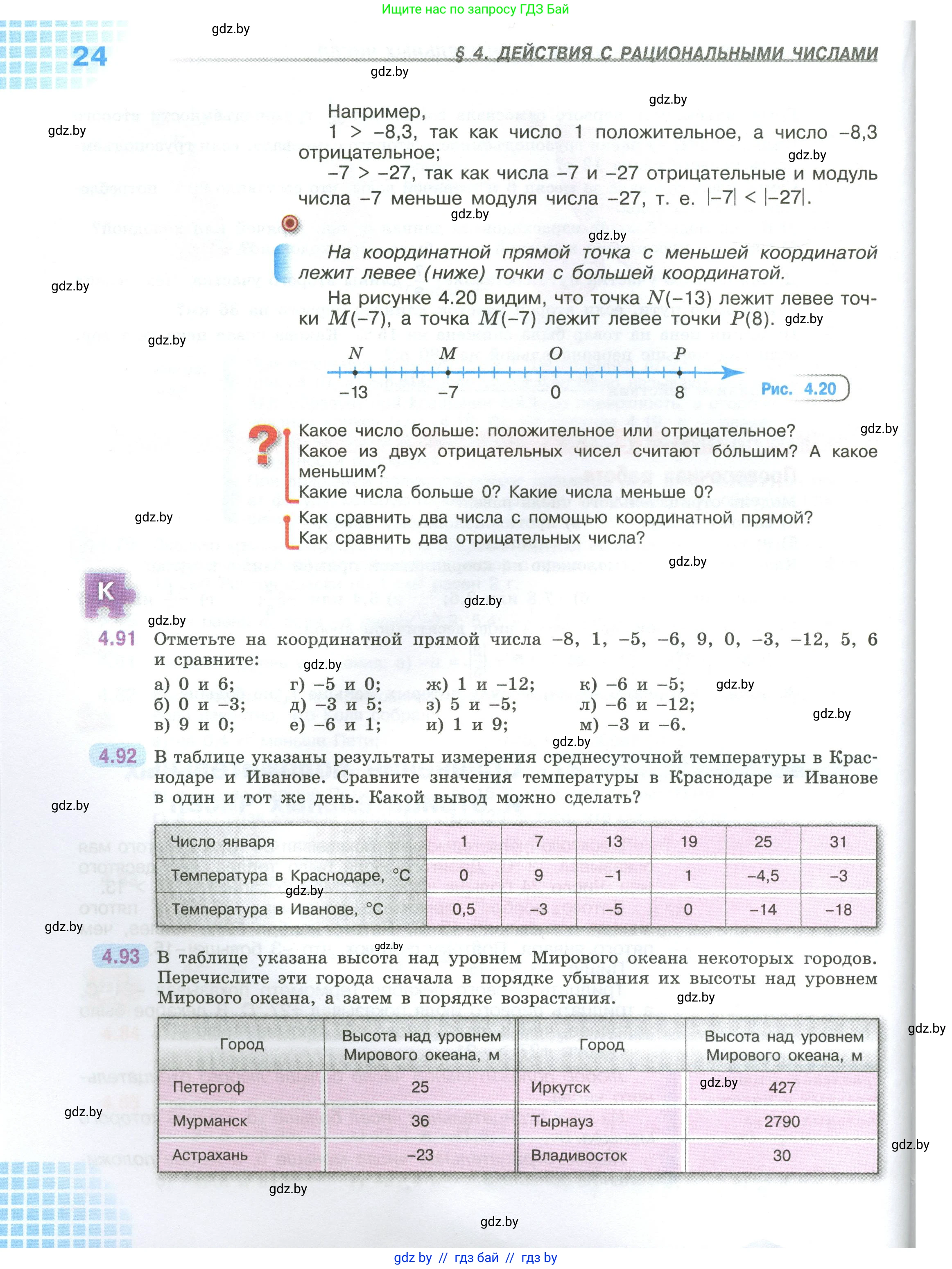 Математика, 6 класс Учебник, авторы: Виленкин Наум Яковлевич, Жохов Владимир Иванович, Чесноков Александр Семёнович, Александрова Лилия Александровна, Шварцбурд Семён Исаакович, издательство Просвещение, Москва, 2023, белого цвета, Часть 2, страница 24